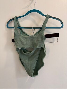 Youswim Scoop-Neck Swimsuit in Sage Green